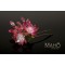 Exquisite handmade JAPANESE KANZASHI hair comb PINK Sakura bloom 