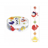 Hariko Kazari Washi Masking Tape Craft Sticker Japanese Decoration 7m 和飾り