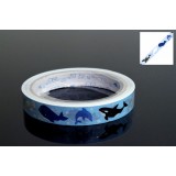 Cute Japanese Masking Tape Craft Sticker Kujira Whales 25 m