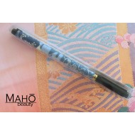 Akashiya Koto-Japanese Brush Pen With Beautiful Patterns - Blue