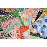 Japanese Chiyogami Flower origami paper. 45 designs 15x15cm