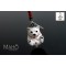 Cute Shiba inu charm/keychain dog Japanese mascot pendant しば white