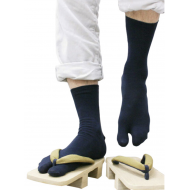 Cool Made in Japan Sport Daily Tabi socks: Blue 24-27cm 紺