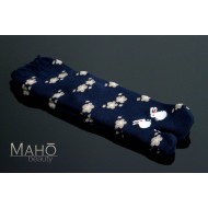 Cute fluffy and warm TABI SOCKS Usagi Rabbits 22 – 25 cm Blue