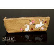 Lovely Kurochiku brand Cherry Rabbits pouch cosmetic case