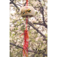 Traditional Japanese symbol of summer: Wind bell Furin „Wild flowers“
