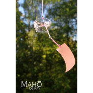 Traditional Japanese symbol of summer: Glass wind bell Furin „Sakura“