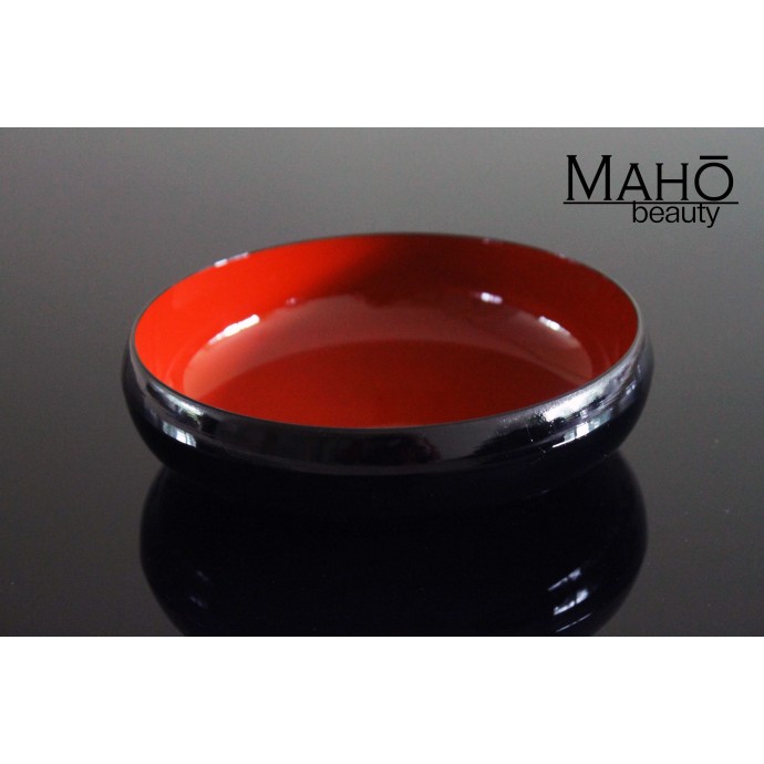 Elegant  style Yamanaka lacquerware Japanese appetizer plate: Red/black