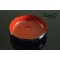 Elegant  style Yamanaka lacquerware Japanese appetizer plate: Red/black