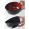 Japanese Yamanaka lacquerware bowl Sakura usagi bunnies うさぎ
