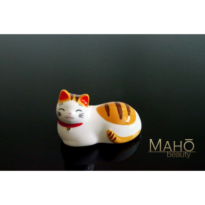 Japanese Maneki neko porcelain Chopstick Rest Tora