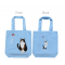 A4 Japanese Reusable Shopping Totte Bag WASABI MIYAKE SAN cat and wind chime