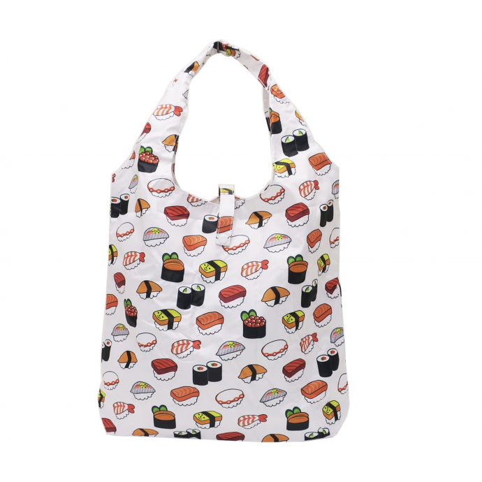 Extra Strong Reusable Shopping Totte Bag Sushi