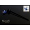 JAPANESE KANZASHI hair stick: Origami Crane Bird Tsuru 青 折鶴