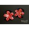 Adorable JAPANESE kimono crepe hair gum Red Sakura