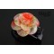 JAPANESE hair clip: Glamorous kimono pattern Camellia “Tsubaki” Pink