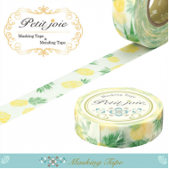 18m Washi Masking Tape Craft Sticker pineapple パイナップル