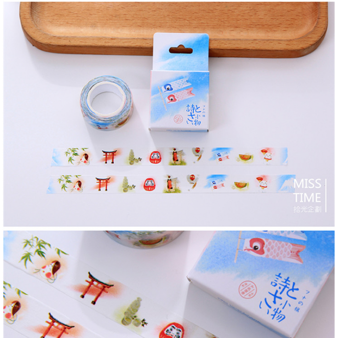 Kawaii Washi Masking Tape Craft Sticker KOI