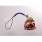 SET OF 5: Yokai Japanese netsuke straps  ⛩ unique mascot charms. Colored