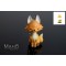 FOX Japanese KITSUNE spirit ⛩ Fushimi Inari ⛩ Lucky fortune mascot charm