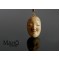 Japanese Noh Theatre mask mascot charm Onna (Koomote) netsuke 女 young lady