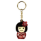 Cute Made in Japan charm Geisha - key holder with mirror