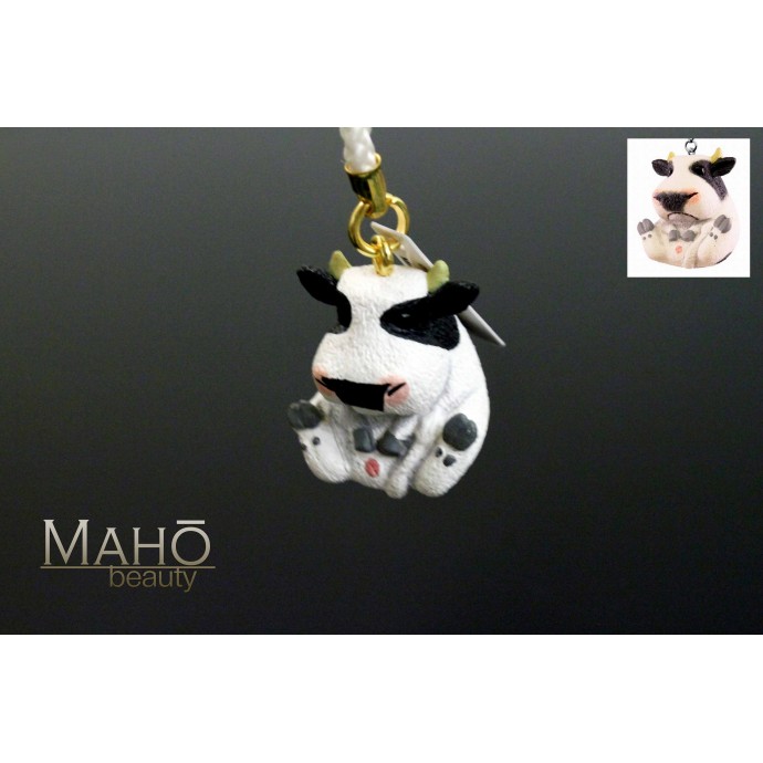 2021 Zodiac sign charm/keychain Japanese mascot pendant OX netsuke 牛