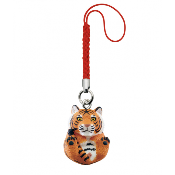 Cute good luck charm TORA Tiger netsuke mascot zodiac 虎