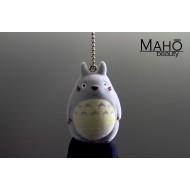 Adorable Ghibli My Neighbor Totoro Charm Doll Cell Phone Strap Keychain GREY