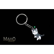 Japanese Anime Neko Cat Chi's Sweet Home Metal Keychain M size