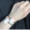 Beautiful Fushimi Inari Fox JAPANESE hair band gum Kitsune white