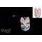 FOX Japanese KITSUNE mask  ⛩ Fushimi Inari ⛩ Lucky fortune mascot charm sakura