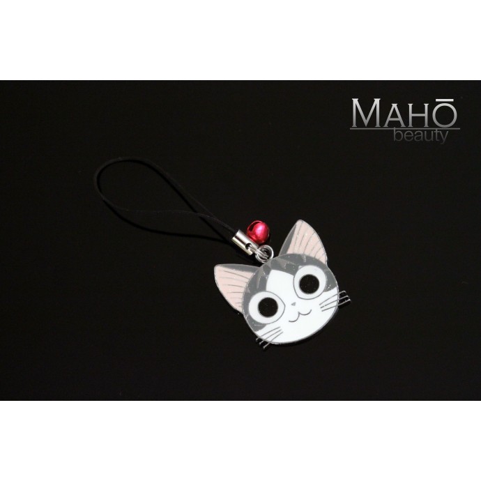Japanese Animation Neko Cat Chi's Sweet Home Metal Mobile charm/Keychain