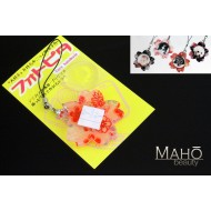 Japanese style Cherry blossom mobile phone charm Photo strap pink