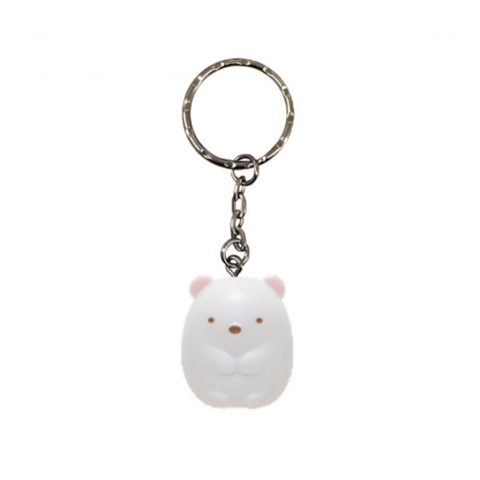 Japanese Sumikko Gurashi character Kuma Bear charm key holder