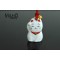 Lovely charm Maneki Neko - Japanese fortune cat, white 
