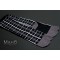 Japanese longer style TABI SOCKS 22 – 25 cm Squares and Stripes Black/gray
