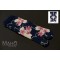 Cute Japanese style Tabi socks: Sakura 22-25 cm 柄:桜尽くし Kurochiku