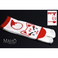 FOX - Japanese style Tabi socks: Inari Kitsune Shinto spirit 22-25 cm