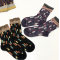 JAPANESE STYLE SOCKS: 22 – 24 cm Black patterns