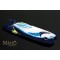 Cool Japanese style Tabi socks: Whale 22-25 cm マグロ Tuna fish