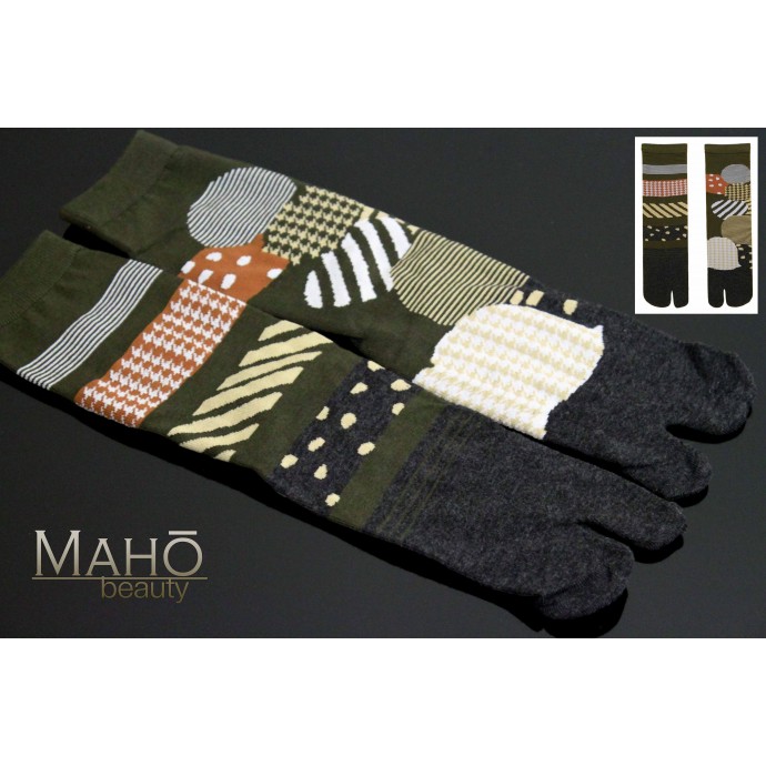 Japanese style TABI toe SOCKS 22 – 25 cm Ornaments