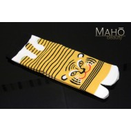Japanese style Tabi sneaker socks: Tiger 22-25 cm 