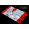 FOX - Japanese style Tabi socks: Inari Kitsune Shinto spirit Tori gates 22-25 cm