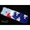 Made in Japan TABI toe SOCKS: Mt. Fuji 22 – 25 cm light blue