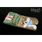 MADE IN JAPAN TABI SOCKS: SHIBA INU dog 22 – 25 cm green