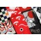 Angora Tabi socks Japanese design Shiba inu 22-25 cm