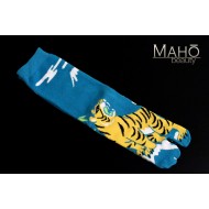 Japanese design Tabi socks: Tiger Tora 虎 25-27 cm