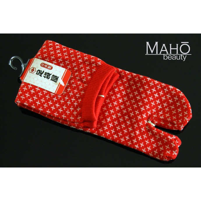 HIGH quality ORIGINAL MADE IN JAPAN TABI SOCKS: 十字 Jūji pattern 22 – 25 cm