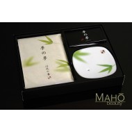 Gorgeous gift set of Natural Japanese Temple Incense Sticks and adorable incense stand: “Dream of dreams”